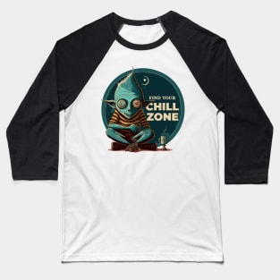 Find your Chill Zone | Meditation T-shirt Baseball T-Shirt